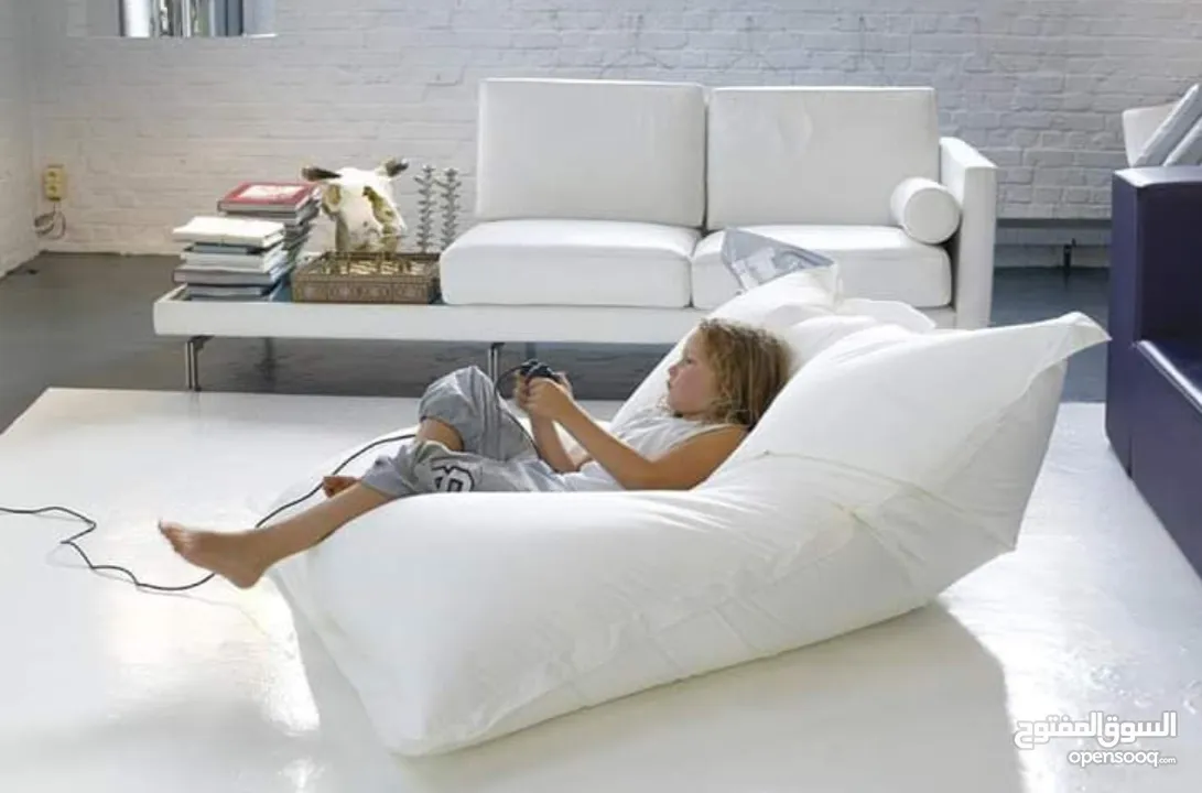 بف beanbags في بيتنا و لكل مكان