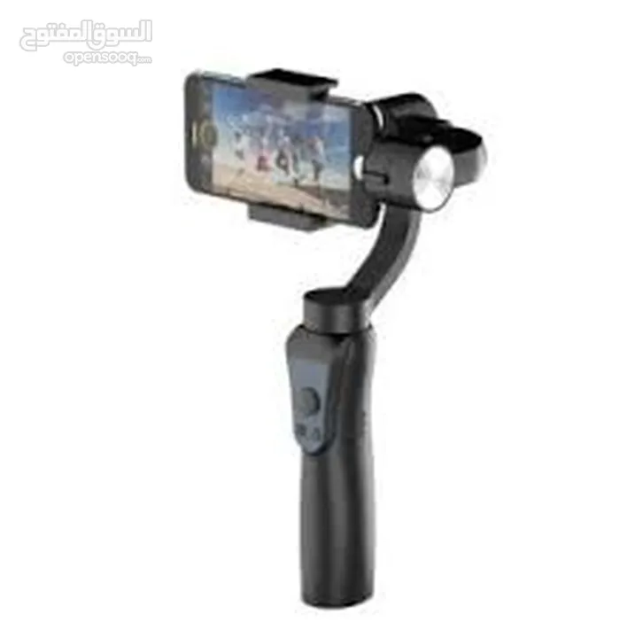   3Axis Handheld Gimbal Stabilizer for Smartphone ترايبود للجوال الذكي للتصوير والفيديو الاحترافي 