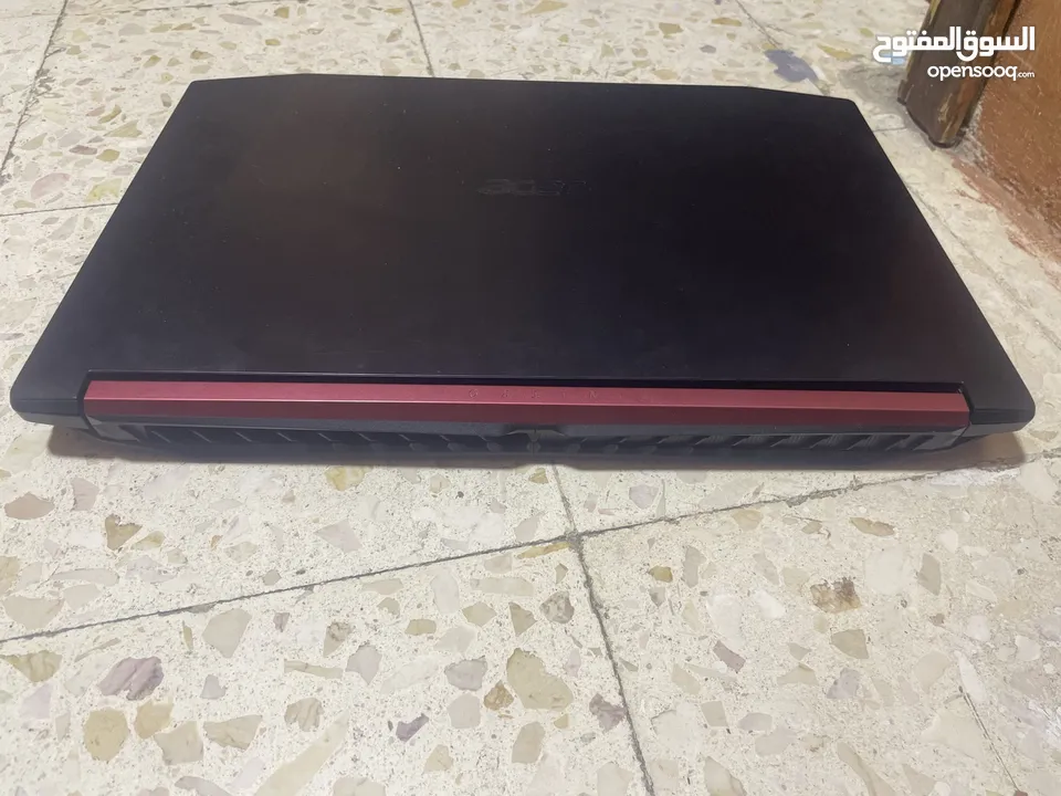 لاب توب acer NITRO windows 10 pro جديد نيفيدا GTX 1050 8 Ram مستعمل بحاله الجديد