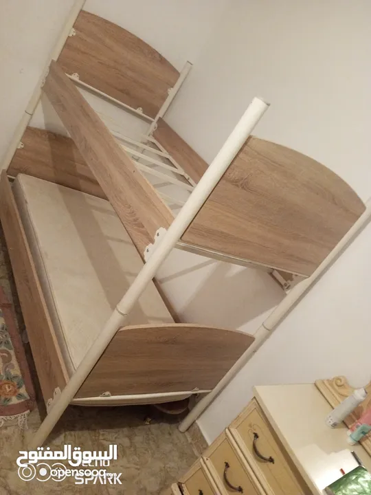 سرير اطفال زوجي صناعة تركية