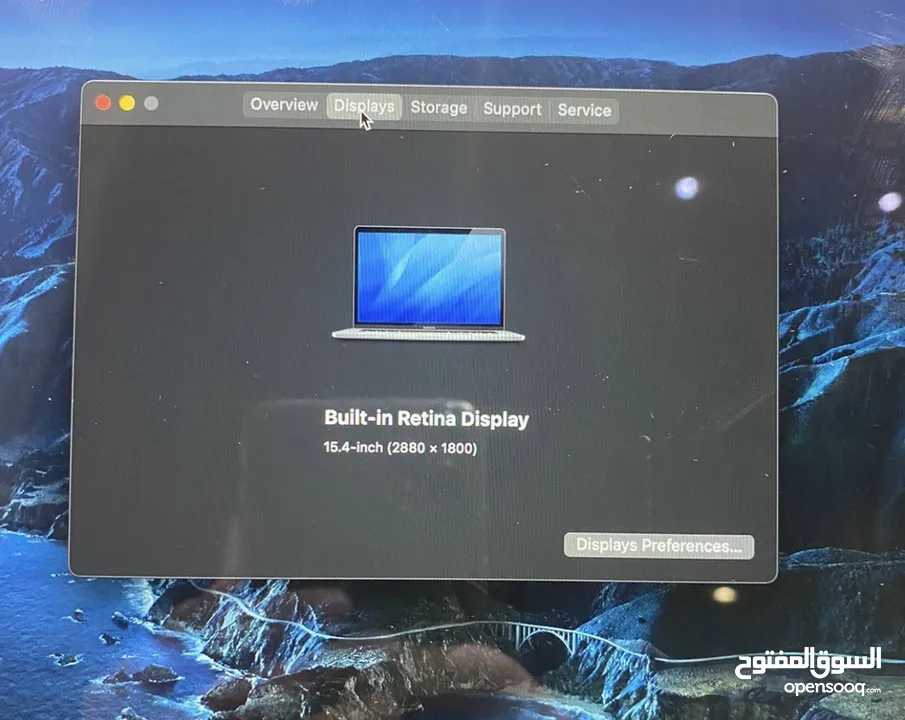 Mac OS Big Sur  Version 11.7.6 MacBook  ماك بوك برو urgent sales Pro Intel core i7