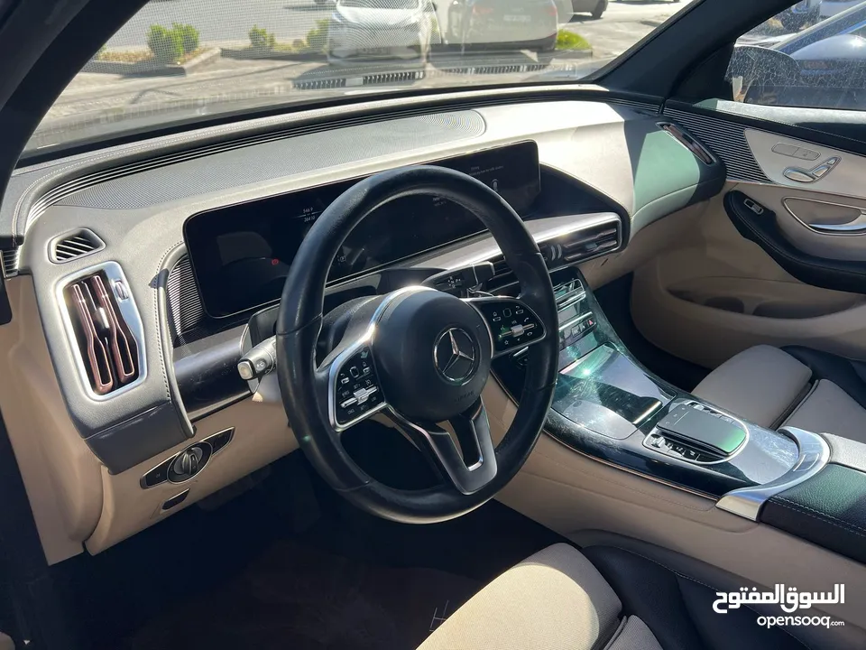 مرسيدس بنز EQC كهربائية بالكامل 2022 Mercedes Benz EQC 350 4MATIC Black Edition