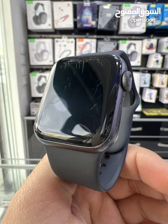 Used Apple Watch Series 6 (40mm) ساعة ايفون الاصلية اصدار السادس (قياس40مم)  مستعملة بطارية 97٪؜ ///