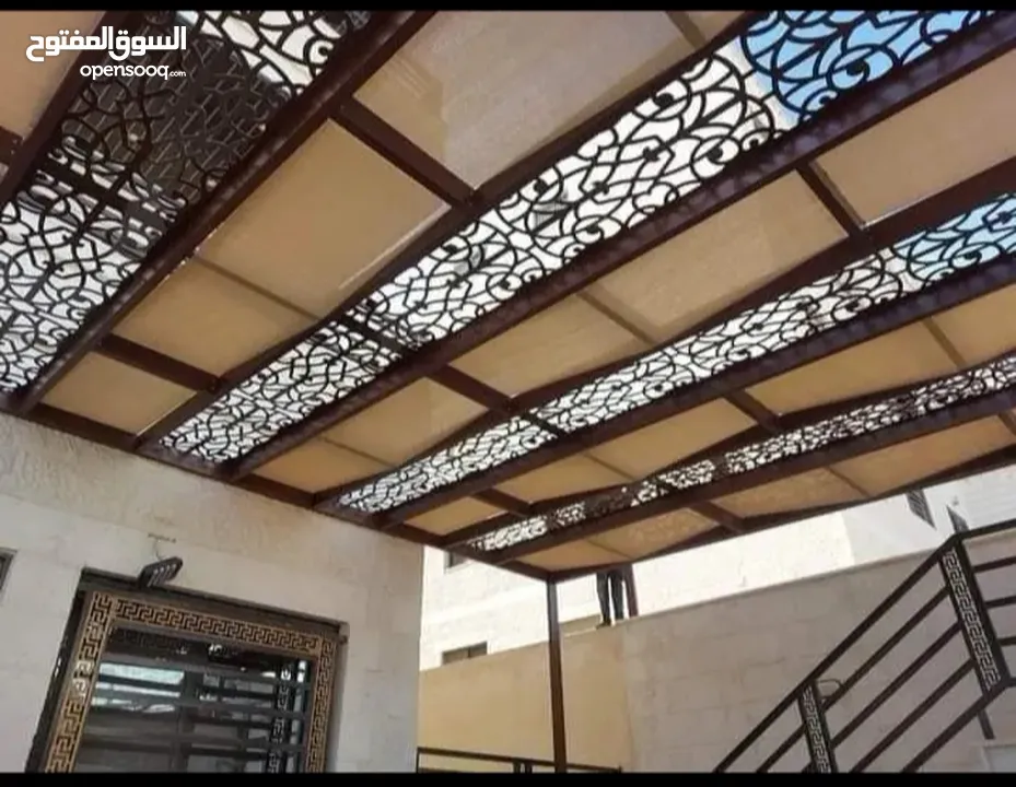 جميع أعمال الألمنيوم والحداده والسيكوريت
