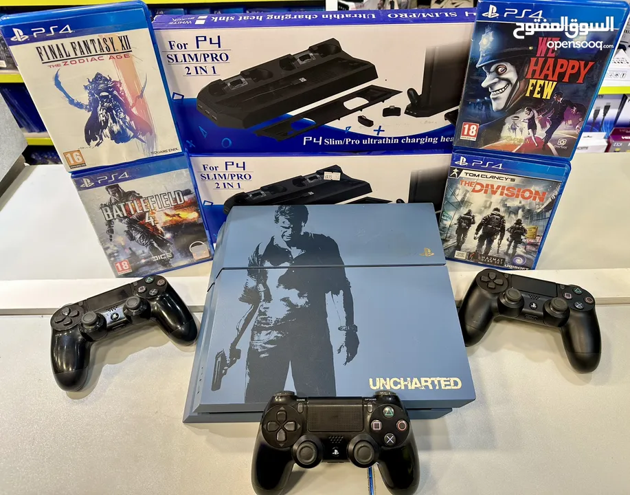 بلاي ستيشن 4 برو مع كفاله PS4 Pro بافضل الاسعار