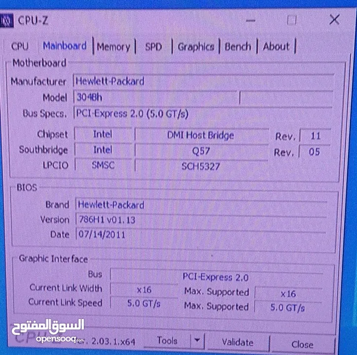 كمبيوتر اتش بي desktop case hp i7 4gb ram 1 gb vga card 250gb hdd (without screen)