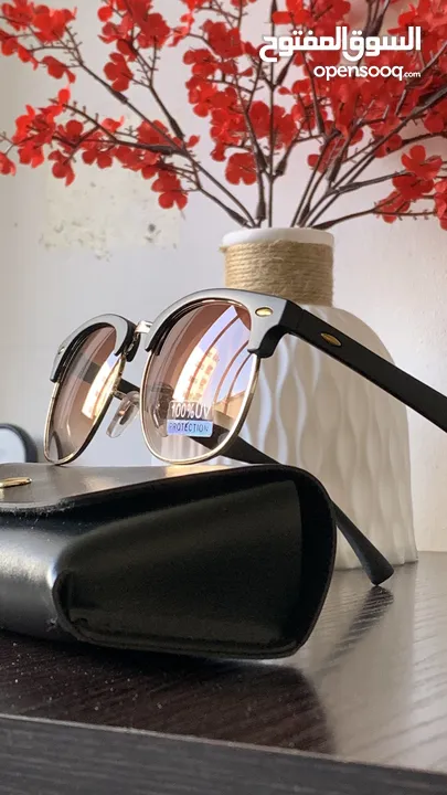 نظارة شمسية فخمة شبيهة بقصة rayban