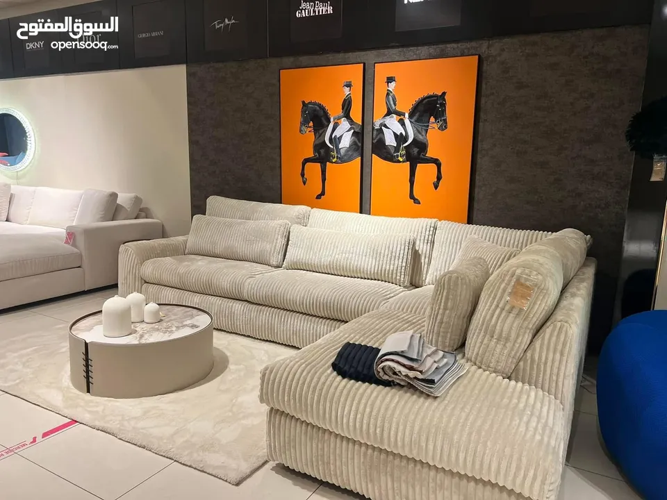 مفروشات الجنان زاوية مودرن