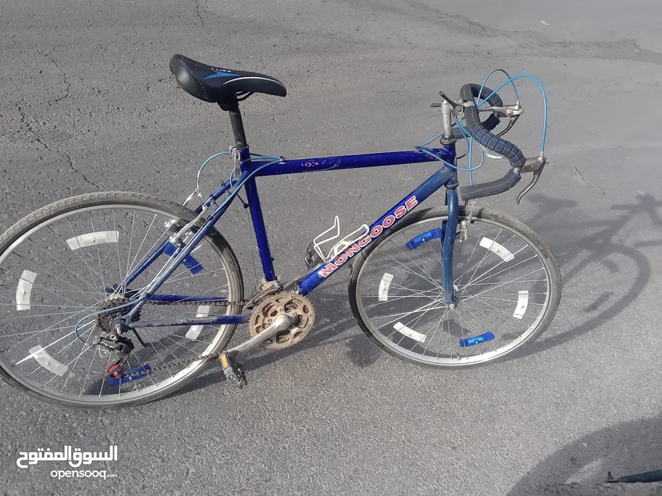 دراجة هوائية أمريكية  نوع mongoose bike  لدى محلات القواسمي لصيانة الدراجات الهوائية