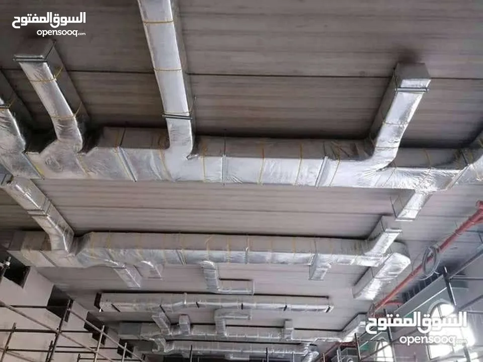 جميع أعمال التكييف المركزي والدكت