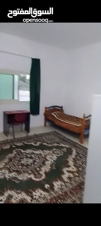 غرفة مفروشة للايجار لطالبات جامعة او موظفات
