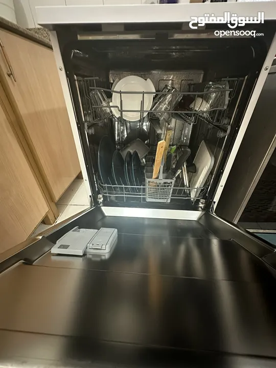 very clean dishwasher