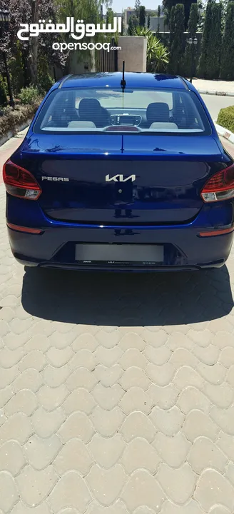 Kia Pegas 2024 Full options used 1,200km under warranty كيا پيغاس 2024 اضافات كاملة 1,200ك.م. مكفولة