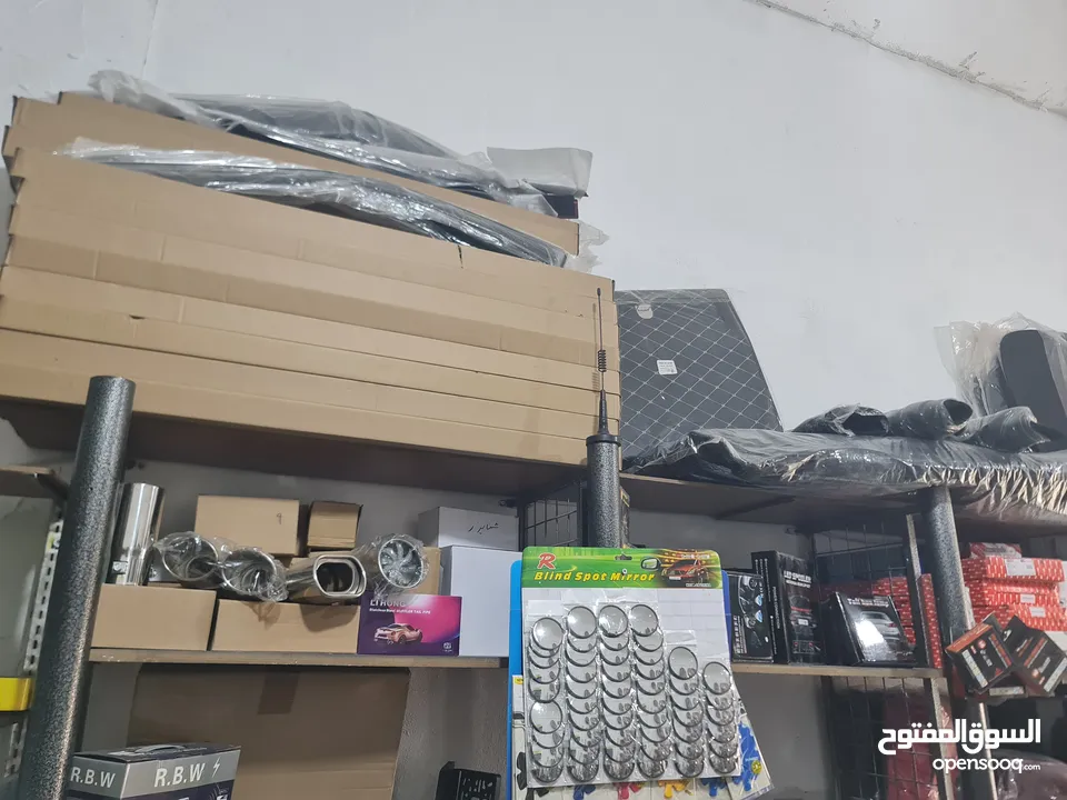 محل للبيع زينة واكسسوارات سيارات جاهز موقع حيوي طبربور ابو عليا بجانب دوار العودات
