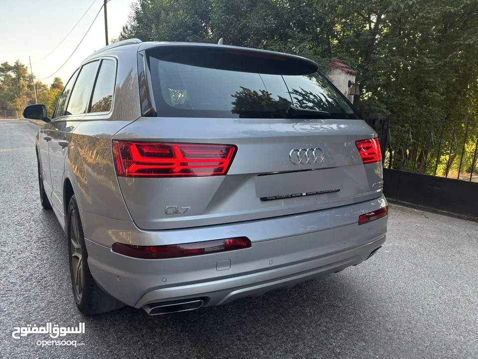اودي Q7 فحص كامل قطعت 50 الف كم فقط مالك واحد! 7 ركاب