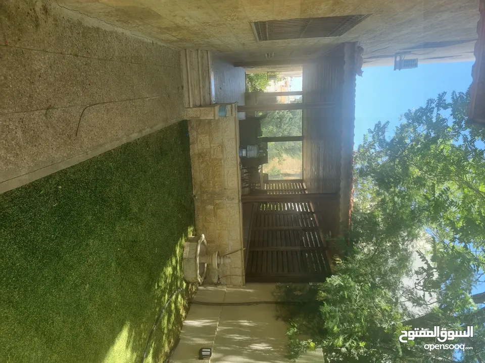 fully furnished ground floor with huge garden and terraces,,separate entrance ..