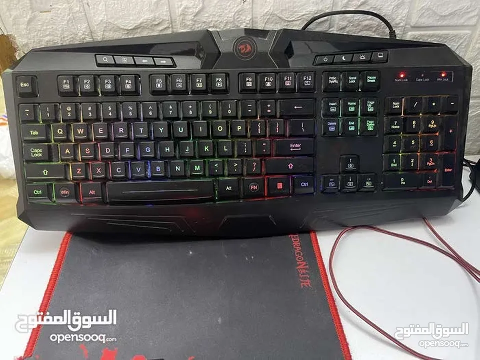 ماوس و كيبورد rgb