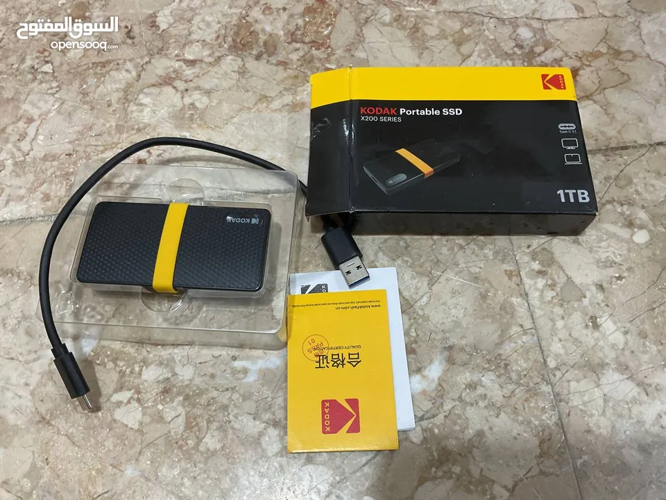 هارد دسك خارجي SSDمن شركه KODAK الجيل الثاني 1TB