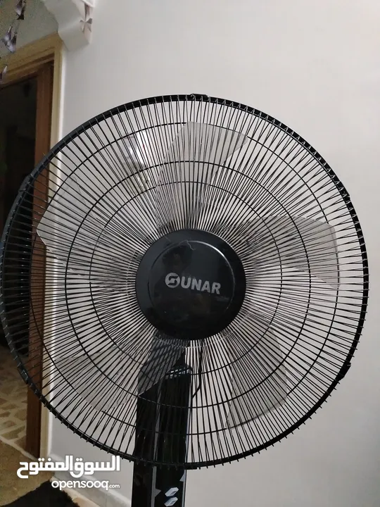مروحه ستاند 5 فراشات استعمال ثلاث شهور وكاله