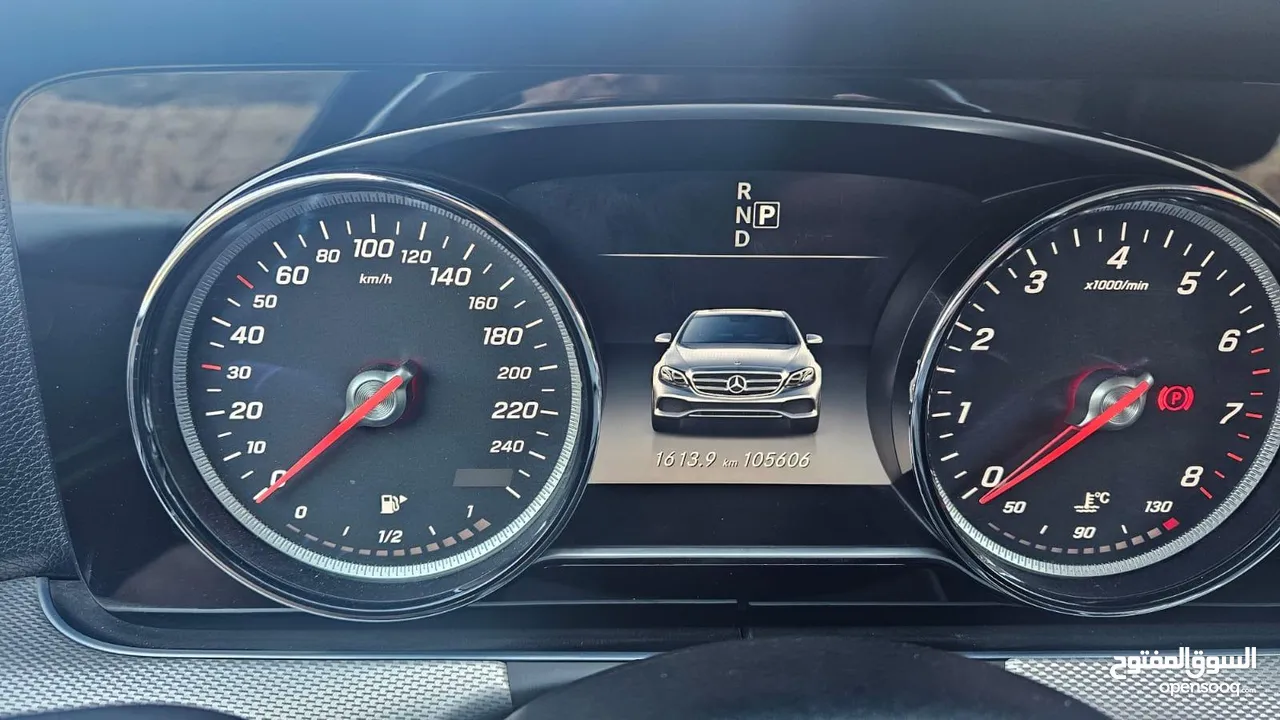 مرسيديس e200 موديل 2016 بحالة ممتازة
