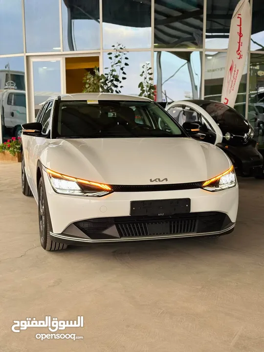كيا EV6 وارد كوريا 2022 فحص كامل كرت ابيض ممشى 70 الف KM استخدام شخصي