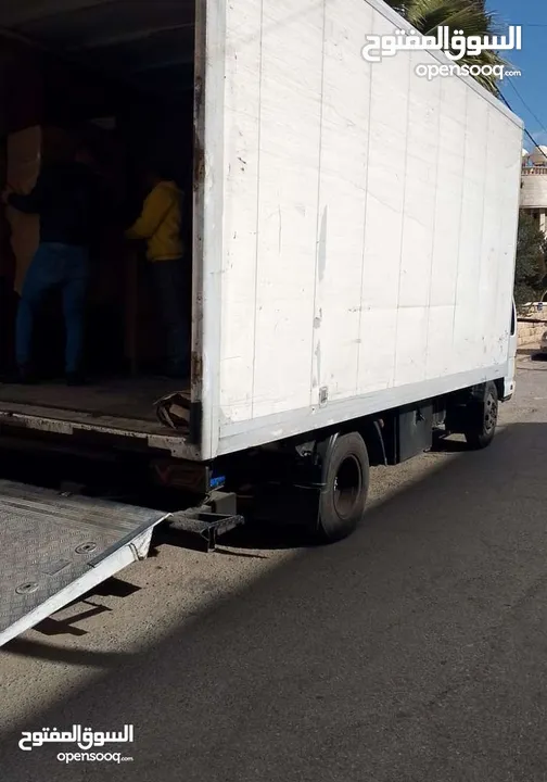 ديانا ايسوزو 2008  مغلقة شصي طويل مع باب جك يحمل لغاية 2 طن للنقل
