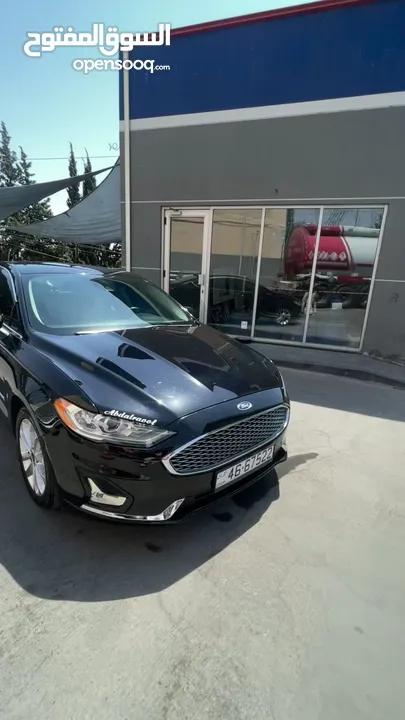 فورد فيوجن 2019لون اسود  Ford fusion se 2019 black