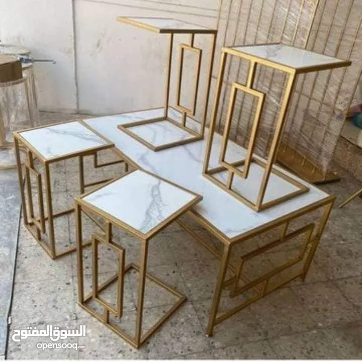 طاولات سفرة  طاولات وسط  طاولات سيرفس  مداخل