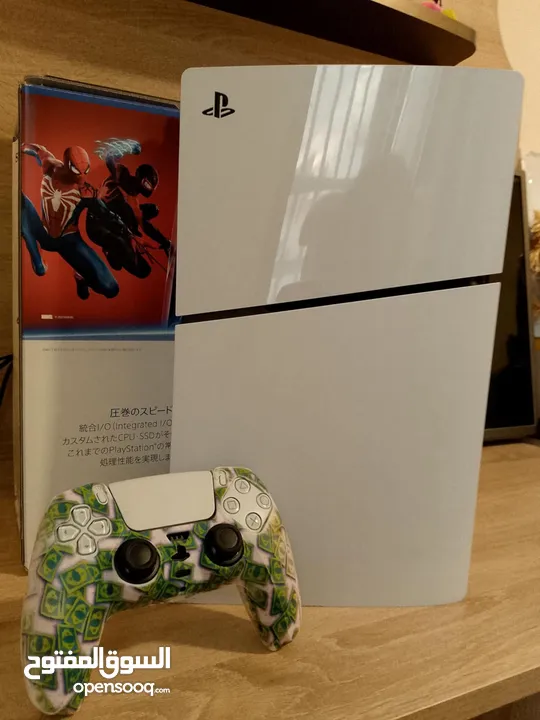 قابل للتفاوض شيء بسيط PlayStation 5 Slim بحاله الوكاله استخدام 5اشهر