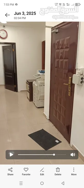 مكتب للايجار في وادي صقرة  office for rent in wadi saqra
