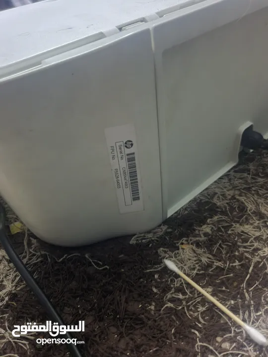طابعة hp معها حبر اسود للبيع