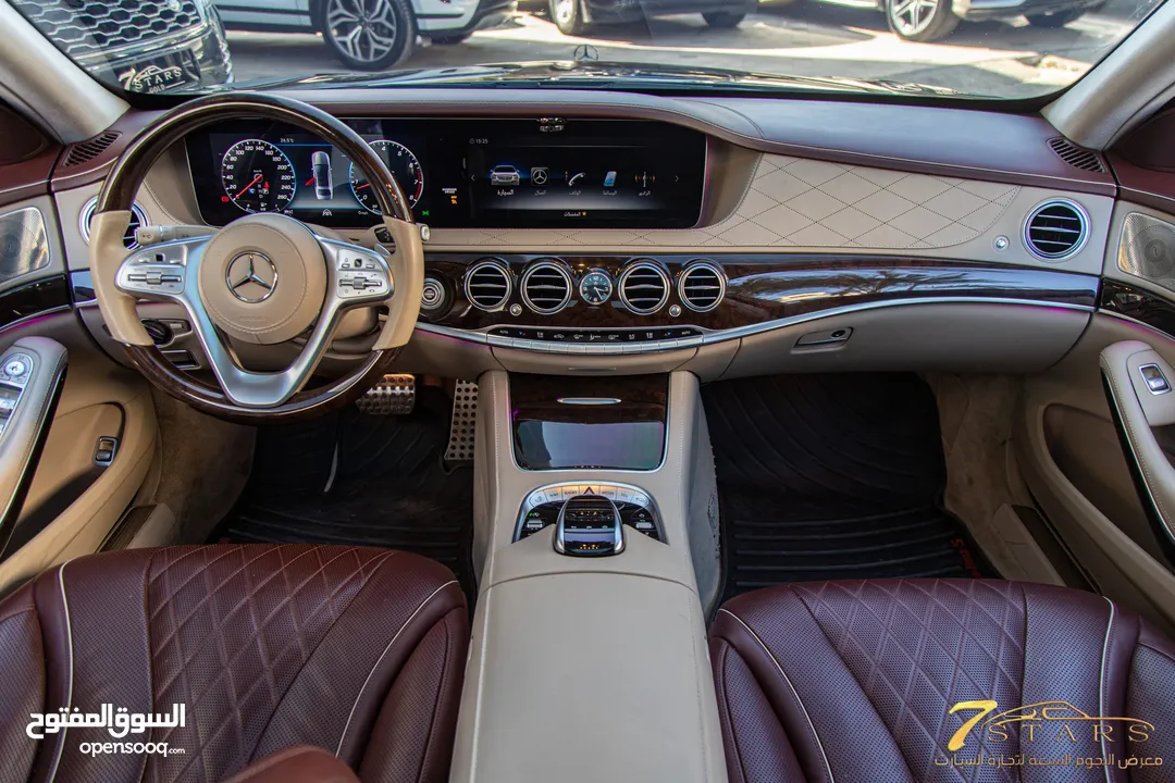 Mercedes S320 2019 Amg kit   السيارة وارد الشركة و قطعت مسافة 68,000 كيلو متر فقط