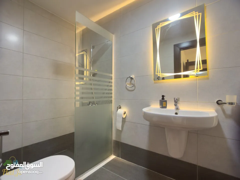 Brand New Furnished two bedroom apartment in Abdoun with Balcony شقة مفروشة غرفتين في عبدون جديدة