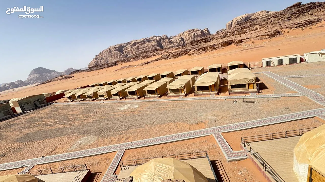 فرصة استثمارية منتجع وادي القمر السياحي الفاخر (Investment opportunity: Moon Valley Luxury Resort)