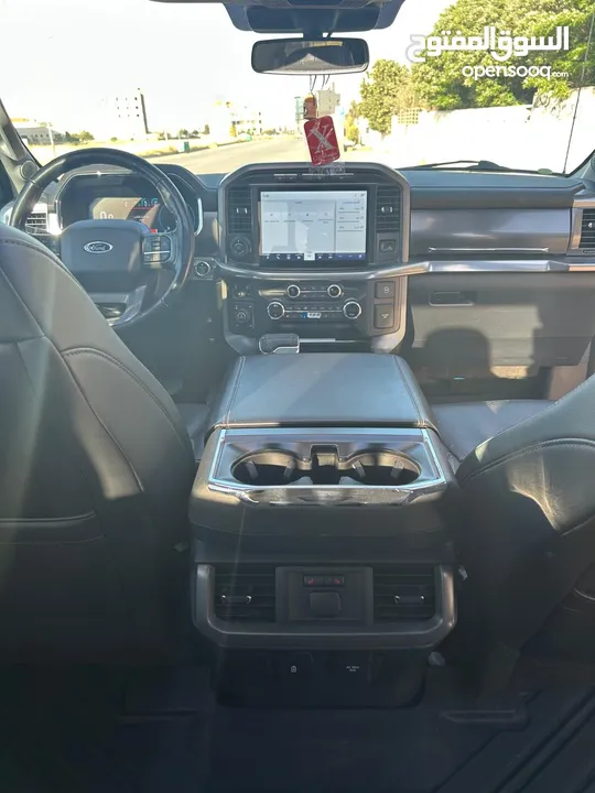 FORD F-150 2021 Lariat  Hybrid POWER-BOOST  فورد f150 بحال الوكاله- بدون الرقم