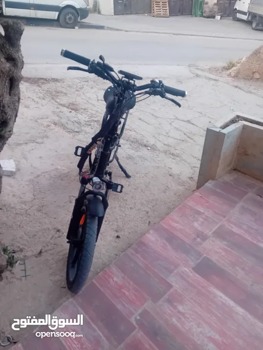 بسكليت كهربا شبه جديد معه اوراق