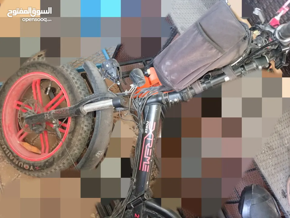 دراجه كهربائيه (بسكليت كهربا ) مستعمل حالته جيده جدا