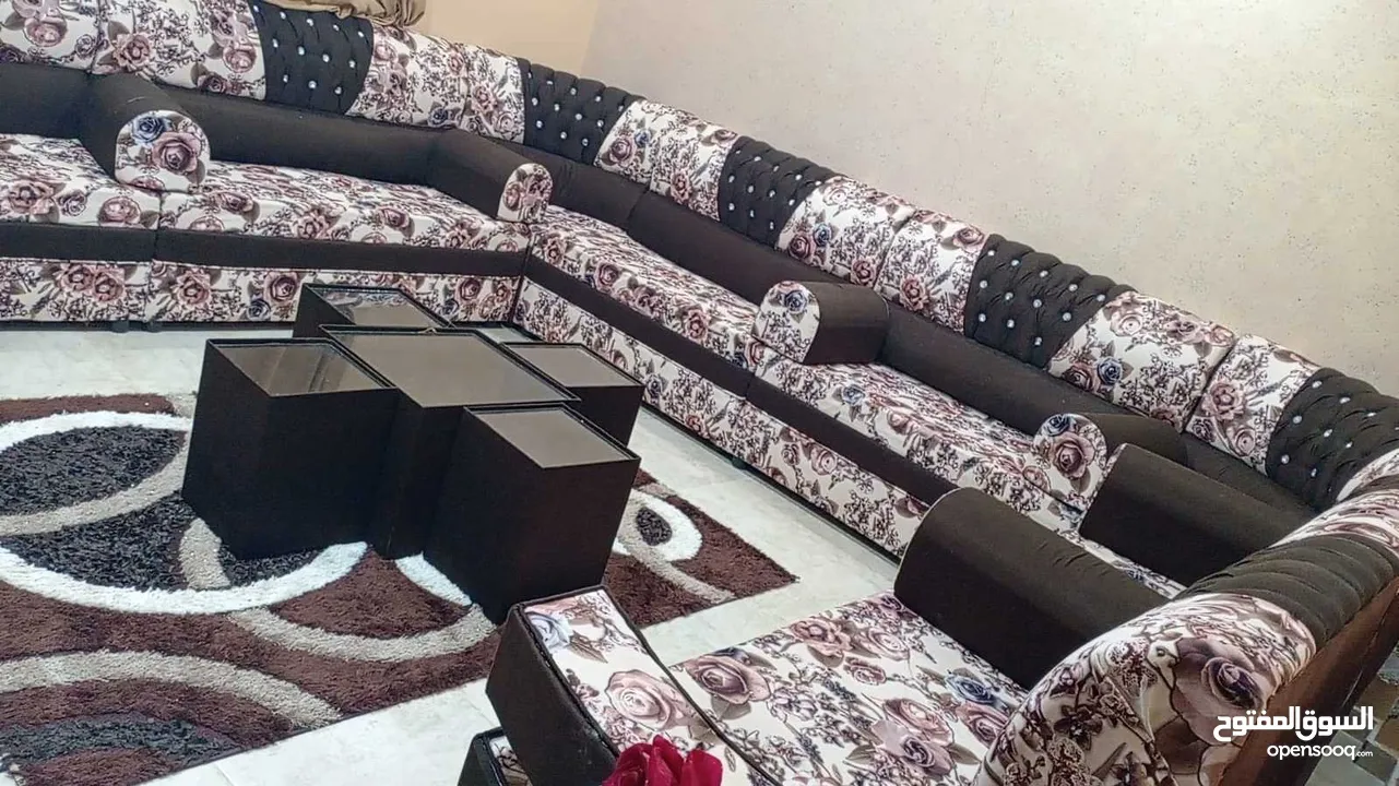ا غرفه كنب مستعمل بحال جديد