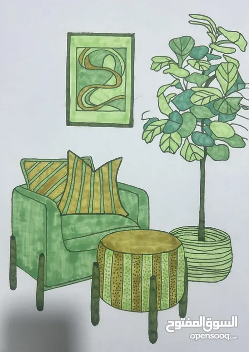 رسم هندسي اوتوكاد 3d max وجميع التخصصات فقط 20 دينار