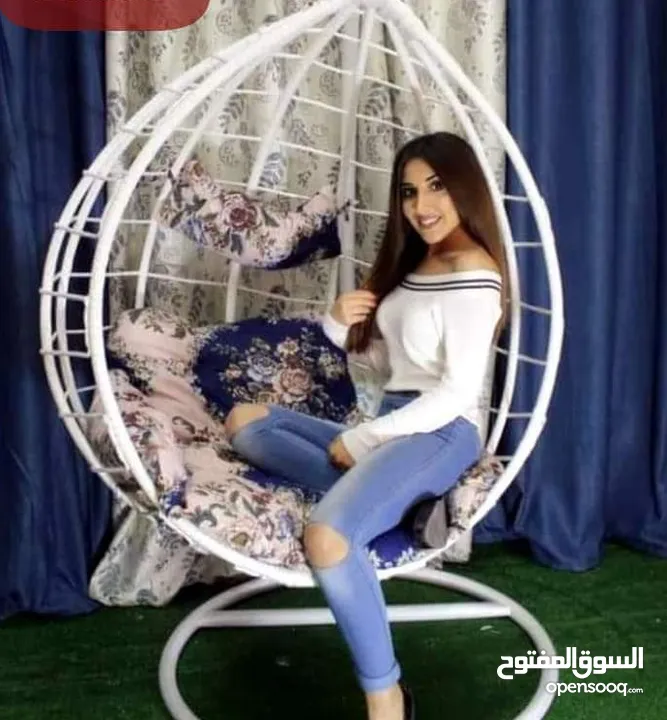 مراجيح  عش البلبل الحجم الكبير( مكفول د) ( الجامبو ) يوجد خدمة توصيل مرجيحة