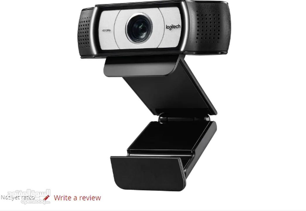 logitech C930c FHD smart 1080p webcam 4 Time Digital zoom كامرا ويب كام