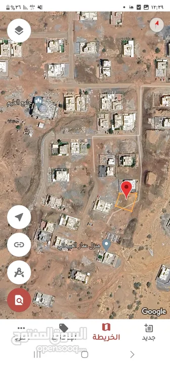 أرض سكنية في سيح الأحمر6 مساحة كبيرة