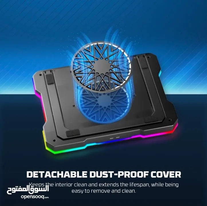 ستاند تبريد لابتوب FANTECH NC22 جديد من BLUE BELT