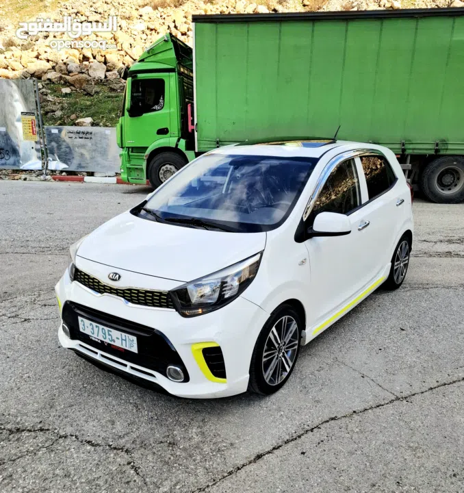 كيا مورنينج 2018 فل اضافات فتحة سقف