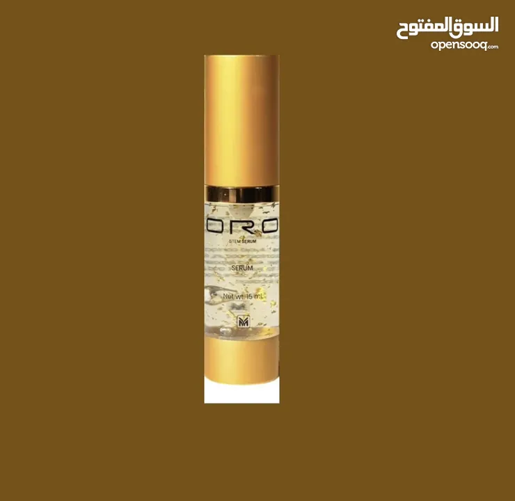 سيروم ORO غني بـ الذهب عيار 24 قيراطًا والـ ببتيدات، يجدد البشرة ويمنحها إشراقة شبابية عميقة وملمسً