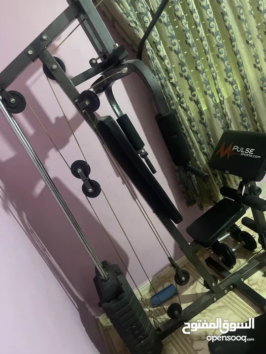للبيع جهاز جيم او منزلي متعدد التمارين استعمال بسيط استعمال شخصي Pulse  Sports بسعر 150 قابل للتفاوض