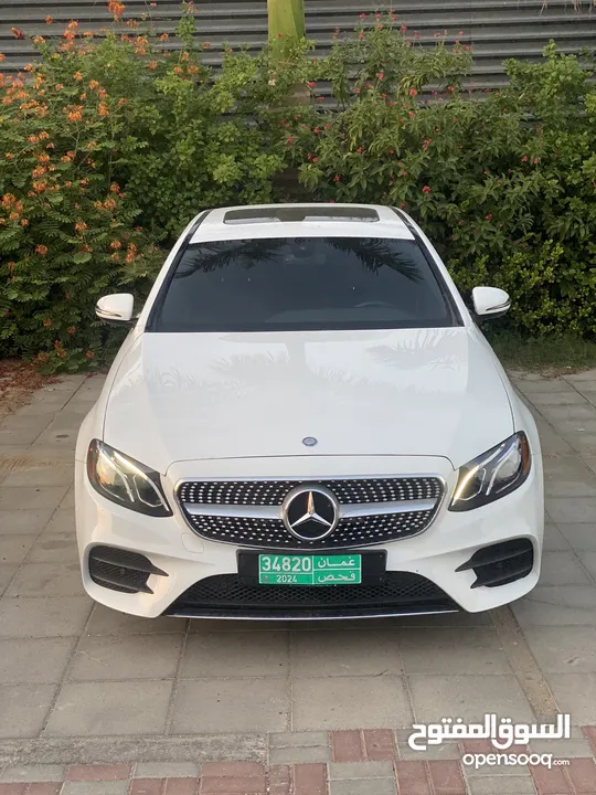 فرصة لاستخدام تسجيل جديد وسعره اقل من السوقE300 2017 AMG حادث وممشى بسيط