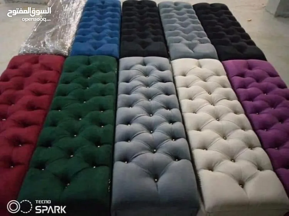 بفة صندوق تخزين بفتح وبتسكر خشب تايلاندي ثقيل فقط