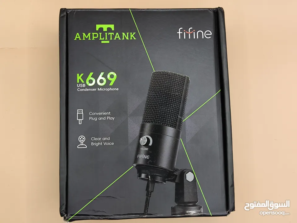 للبيع: ميكروفون Fifine K669 USB الأصلي