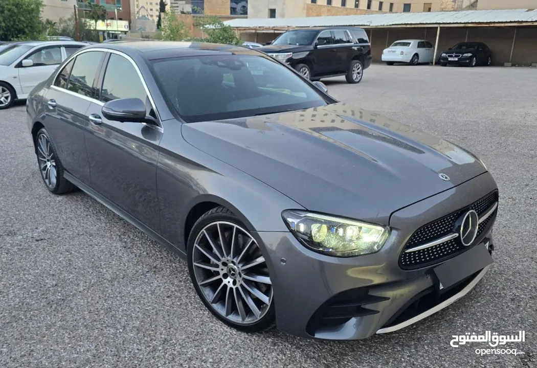 مرسيدس E350 2022 فل الفل أعلى صنف فحص كامل جمرك جديد